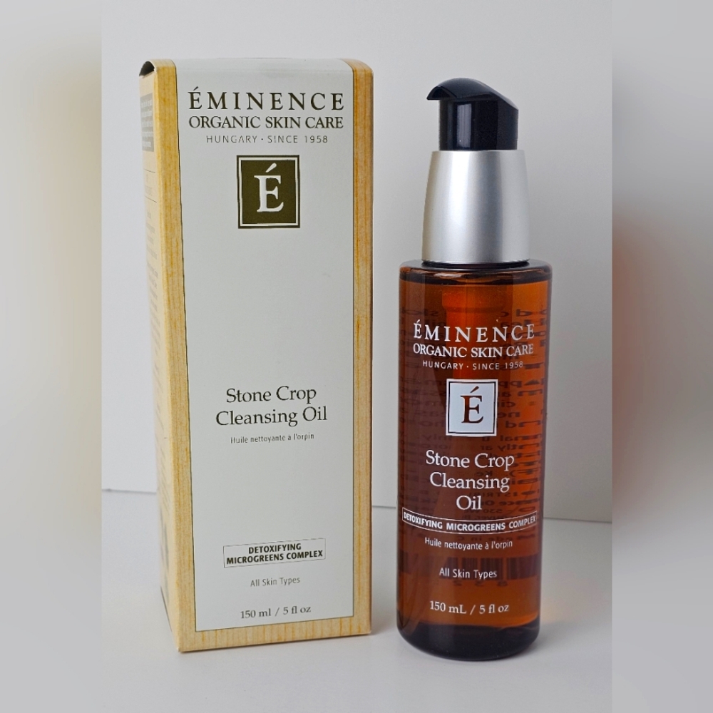 New in Box Eminence Skin Care Stone Crop Cleansing Oil